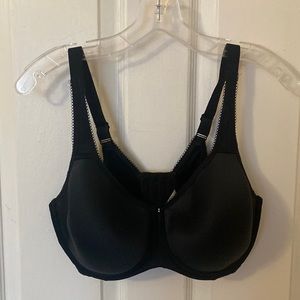 SIZE 36DDD Black Wired Bra